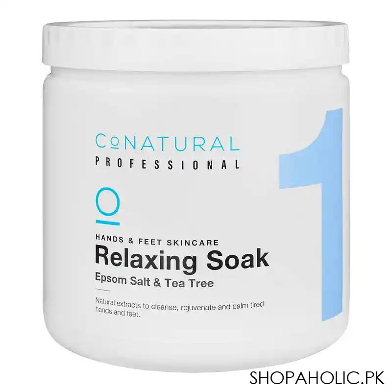 CoNatural Professional Hand & Feet Relaxing Soak (1), 1000ml - Main Image