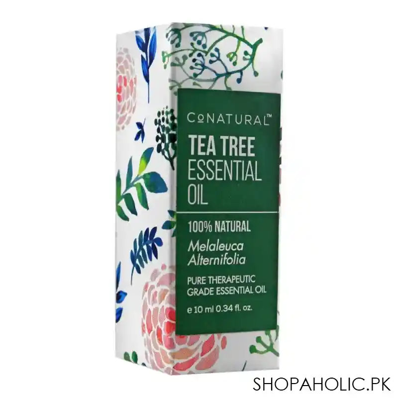 conatural tea tree essential oil, therapeutic grade essential oil, 10ml main image