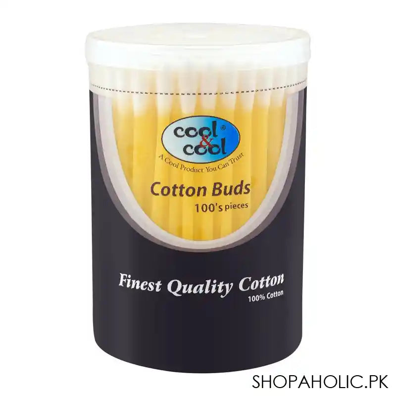 Cool & Cool Cotton Buds, 100-Pack - Main Image