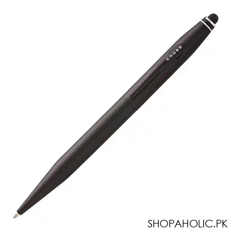 Cross Tech2 Satin Black Dual-Function Pen With Stylus, AT0652-1 - Main Image