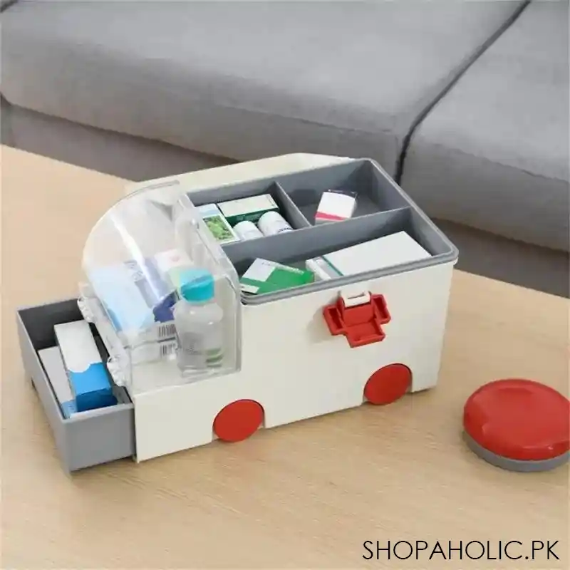 cute ambulance medicine box main image