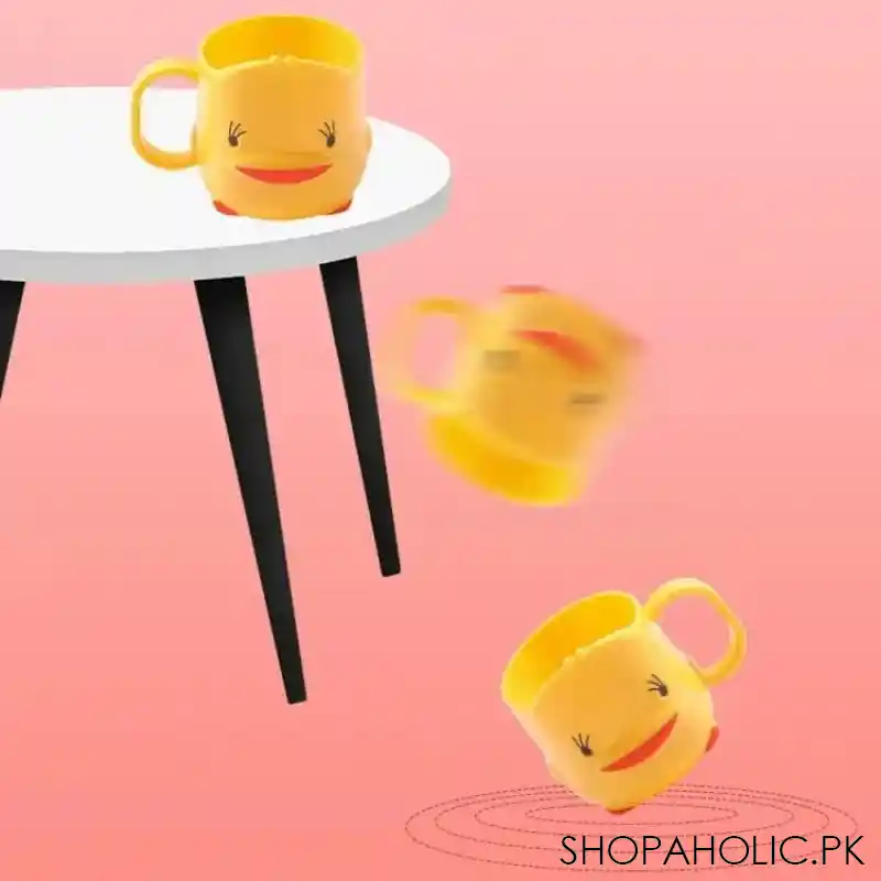 cute yellow duck mouthwash cup image4