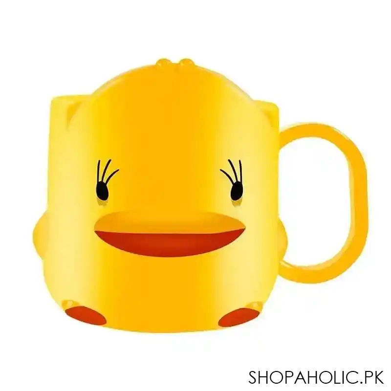 cute yellow duck mouthwash cup image5