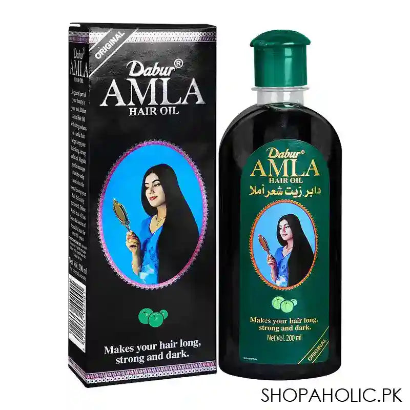 Dabur Amla Hair Oil, 200ml - Image 5