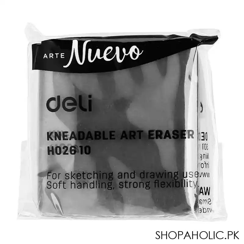 Deli Kneadable Art Eraser, Soft Handling, Strong Flexibility, For Sketching & Drawing Use, EH02610 - Main Image