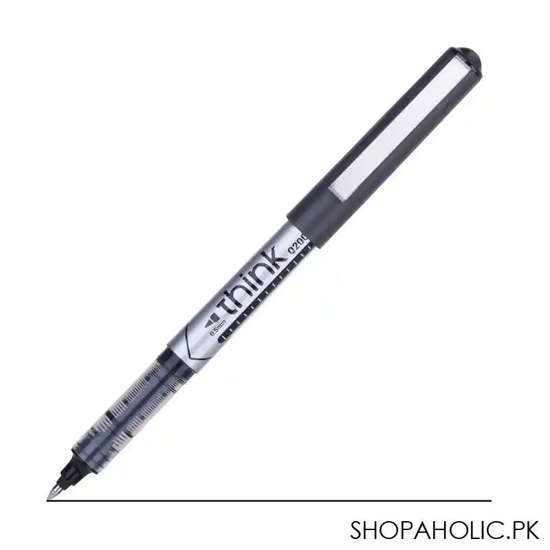 Deli Roller Pen, Tip 0.5mm, Black, 1-Piece, EQ20020 - Main Image