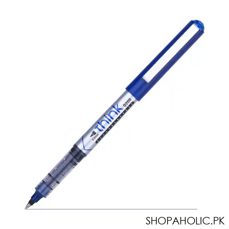 Deli Roller Pen, Tip 0.5mm, Blue, 1-Piece, EQ20030 - Main Image