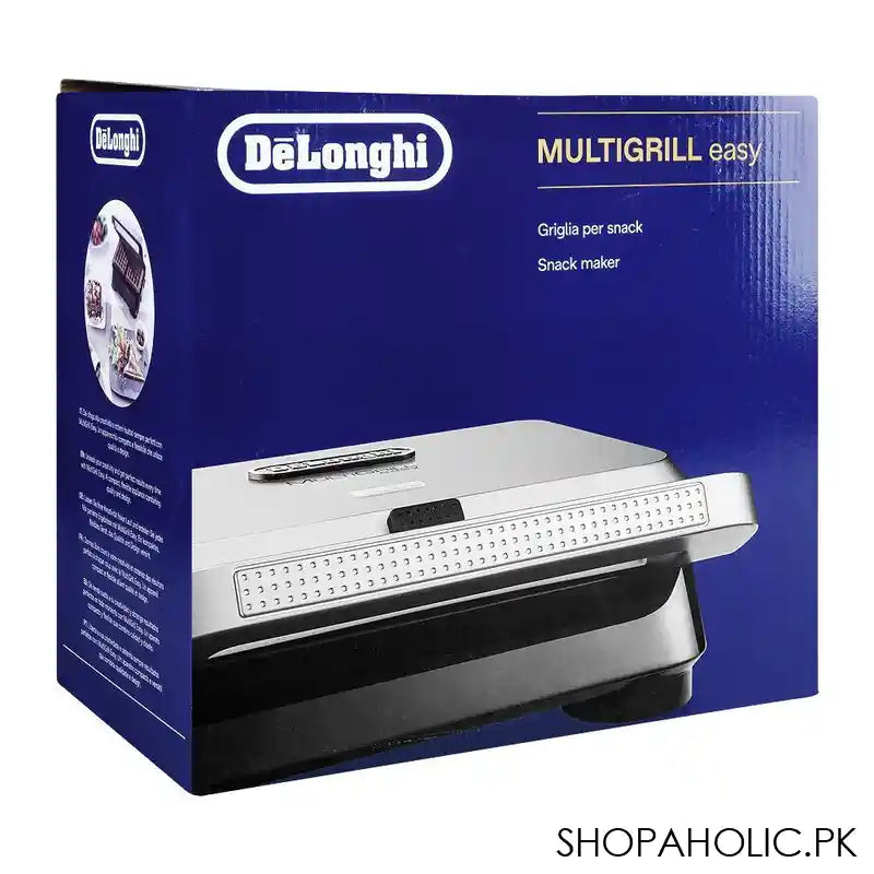 Delonghi Multi Grill Easy Snack Maker, SW12BC.S - Image 5