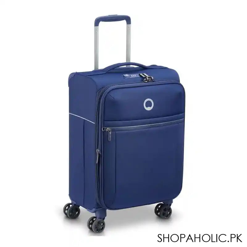 Delsey Bag, 55cm, 55x40x20 Inches, 44 Liters, Blue, 225680102 - Main Image