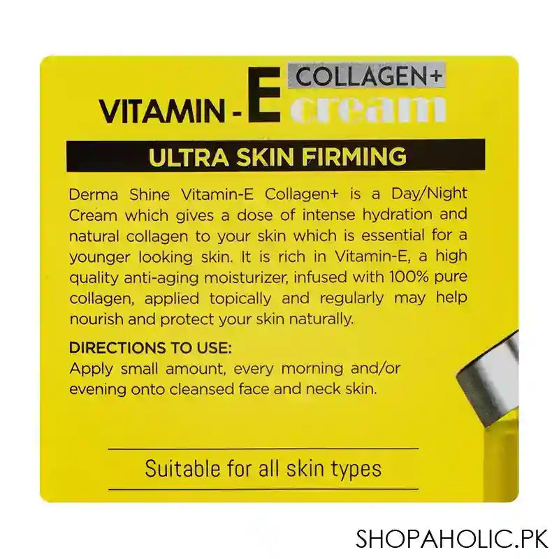 Derma Shine Day & Night Ultra Skin Firming Vitamin-E Cream, 50g - Image 4