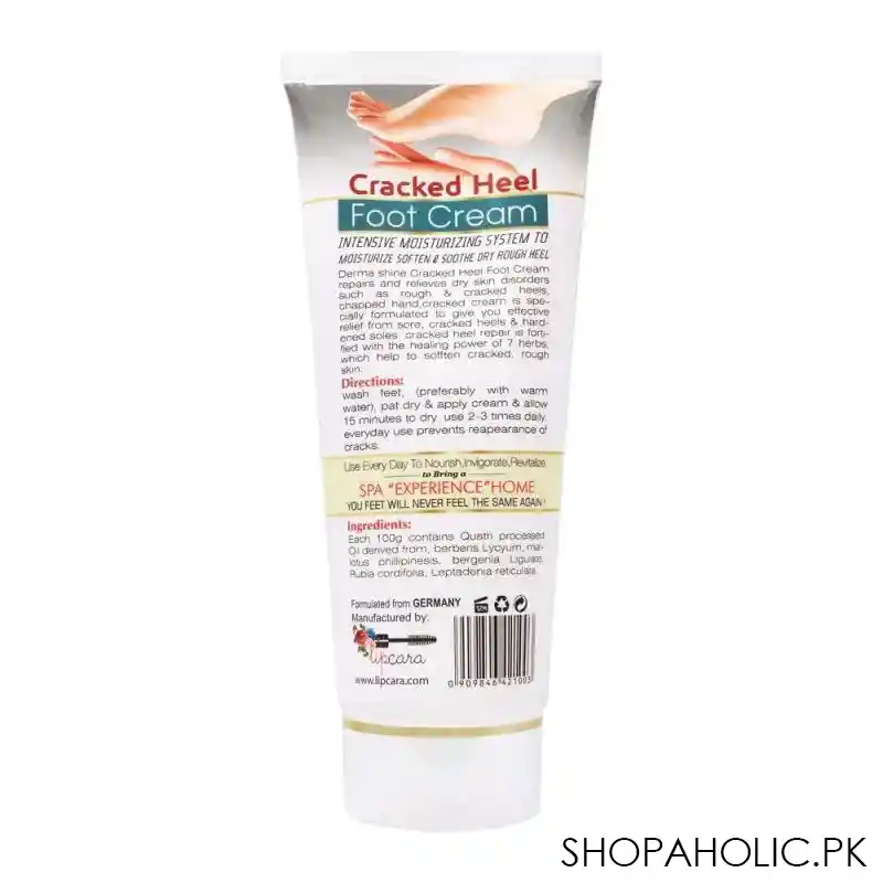 derma shine intense repair cracked heel foot cream, 200g image2