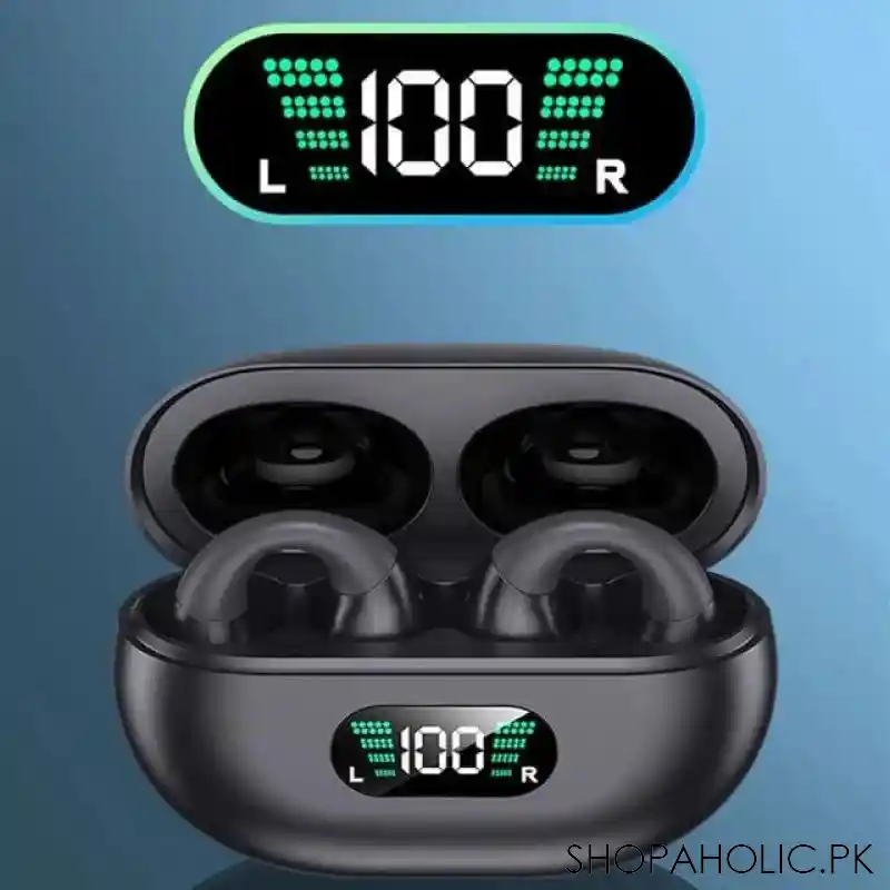 digital wireless bluetooth earbuds main image