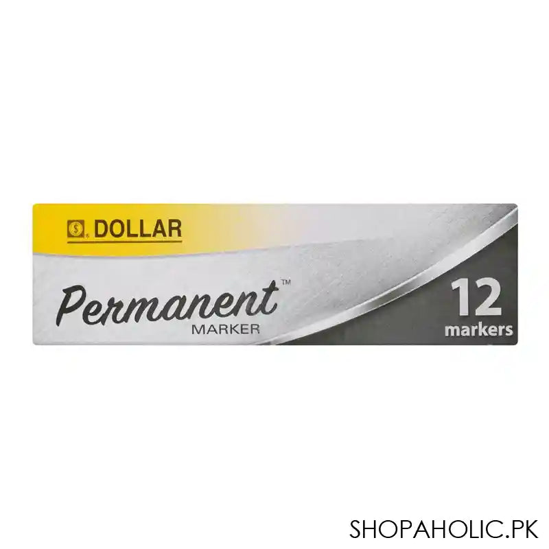 Dollar Permanent Marker 5.0 12-Pack, UML5 Black - Image 4