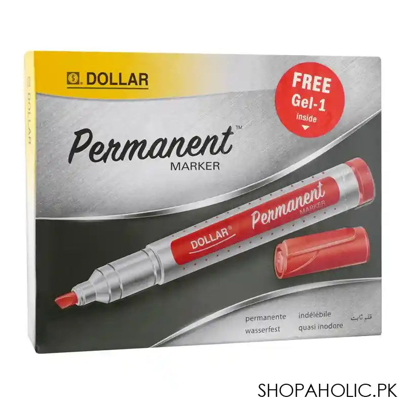 Dollar Permanent Marker 5.0 12-Pack, UML5 Black - Main Image