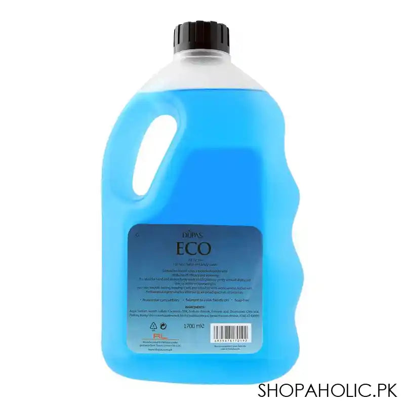 Dupas Eco Caribbean Island Anti Bacterial Liquid Soap, 1700ml - Image 2