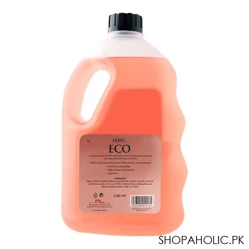 Dupas Eco Floral Bouquet Liquid Soap, 1700ml - Image 3