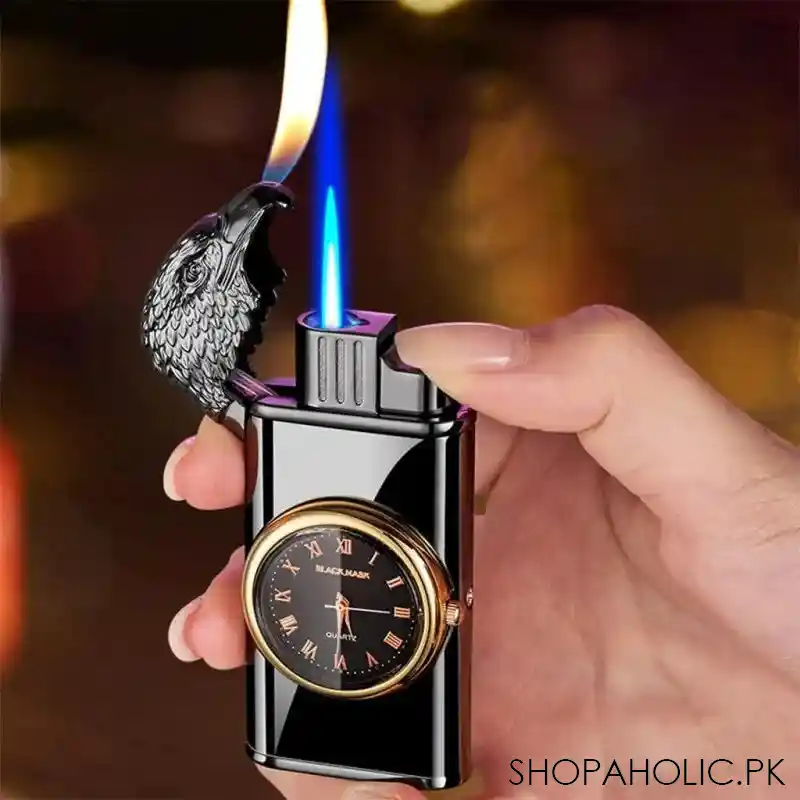 eagle head double flame lighter main image