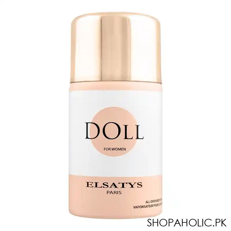 Elsatys Paris Doll Body Spray, For Women, 250ml - Main Image