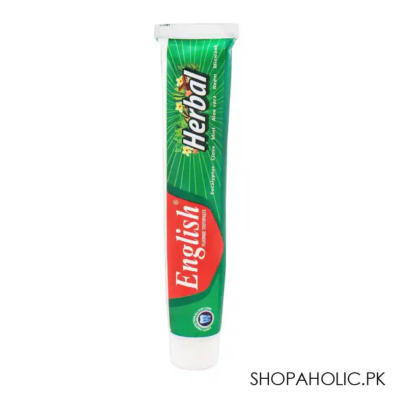 English Herbal Fluoride Toothpaste, 140g - Main Image