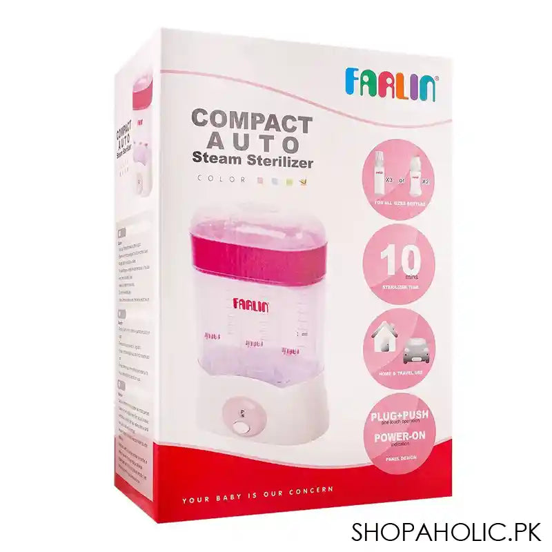 Farlin Compact Auto Steam Sterilizer, TOP-219 - Image 2