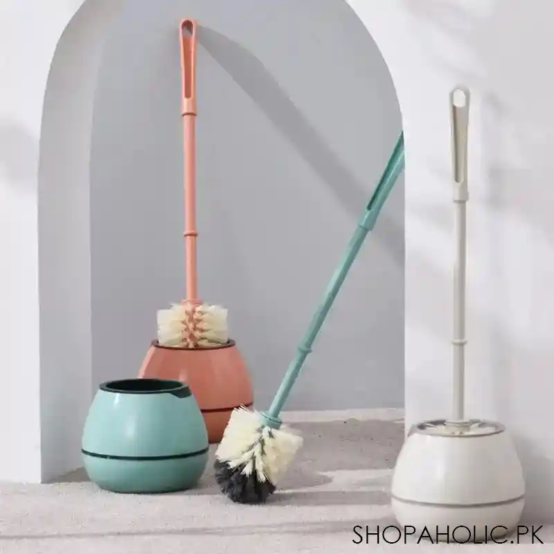 floor standing toilet brush with holder image2