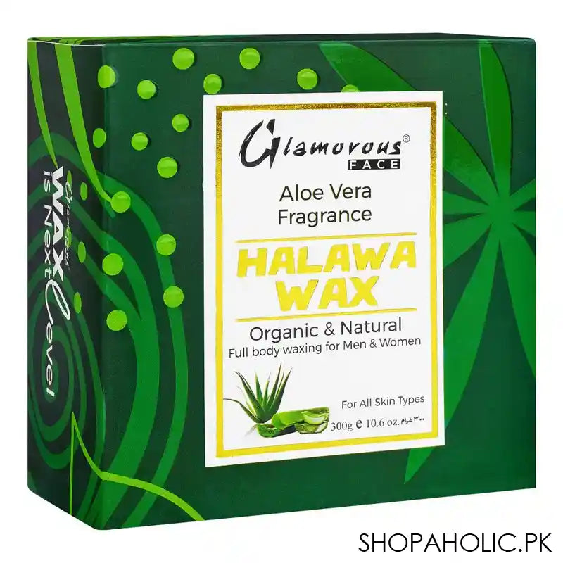 Glamourous Face Aloe Vera Fragrance Halawa Wax, 300g, GF-8092-C - Image 4