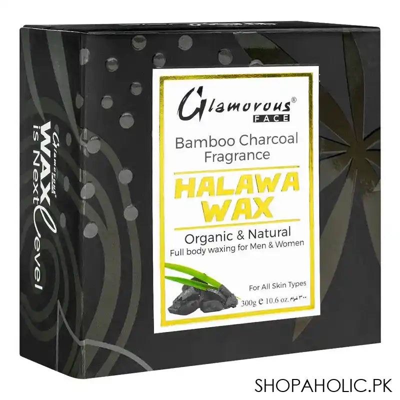 Glamourous Face Bamboo Charcoal Fragrance Halawa Wax, 300g, GF-8092-A - Main Image