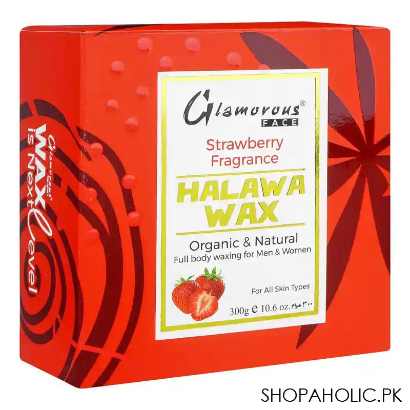 Glamourous Face Strawberry Fragrance Halawa Wax, 300g, GF-8092-D - Main Image