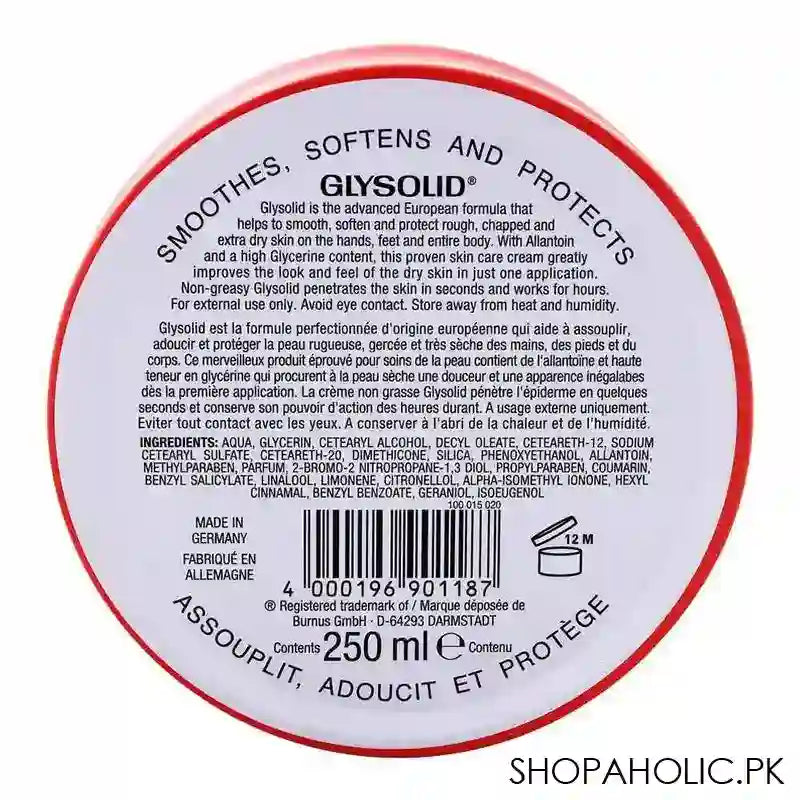 GLYSOLID Skin Cream, 250ml - Image 2