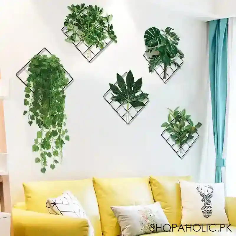 green plant wall sticker image4