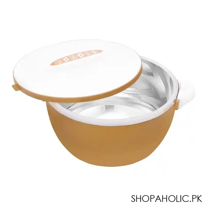 Happy Ware Hot Pot With Lock, 21x16x12cm, 1000ml, Golden, SU-619 - Image 4