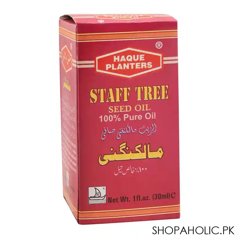 Haque Planters Staff Tree Seed Oil, 30ml - Image 2