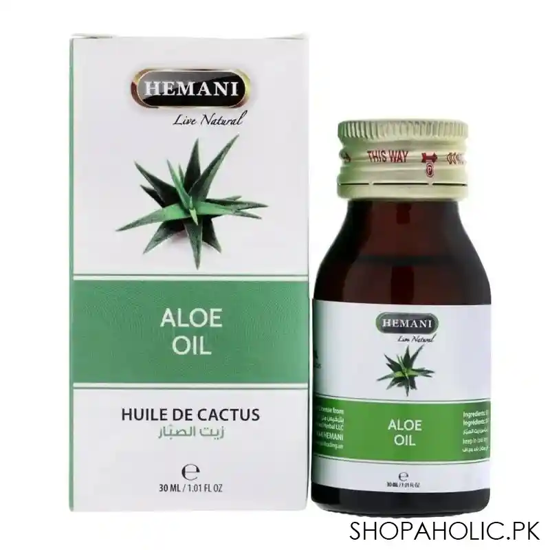 hemani aloe vera oil 30ml main image