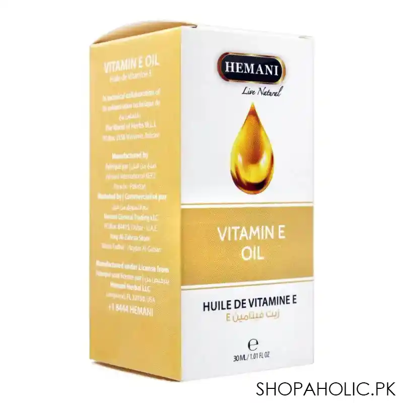 hemani vitamin e oil, 30ml main image