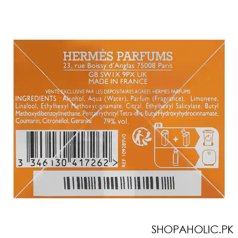 Hermes Un Jardin A Cythere Eau De Toilette, For Women, 100ml - Image 2