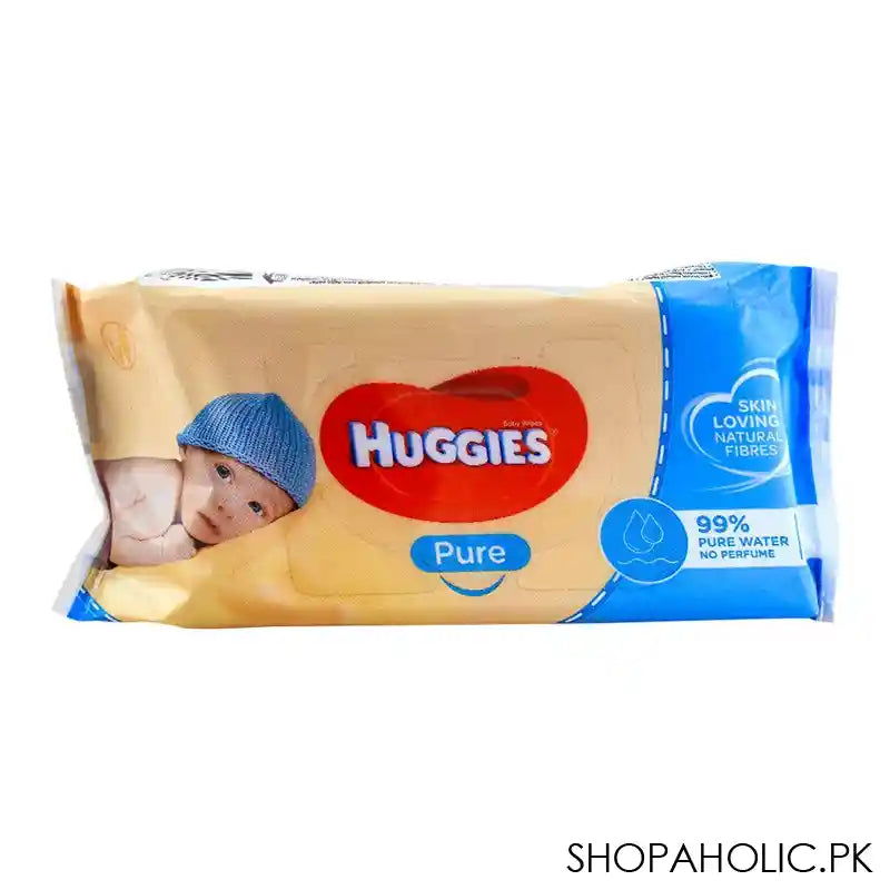 Huggies Pure Baby Wipes 56-Pack - Main Image