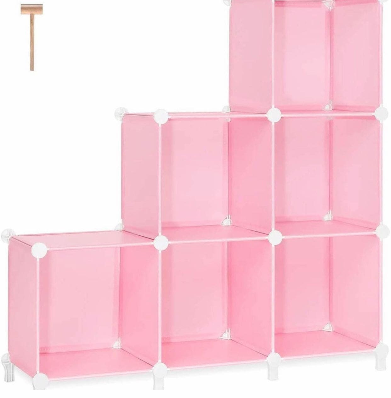 Multipurpose 6 Cubes Portable Wardrobe Cabinet - image 8