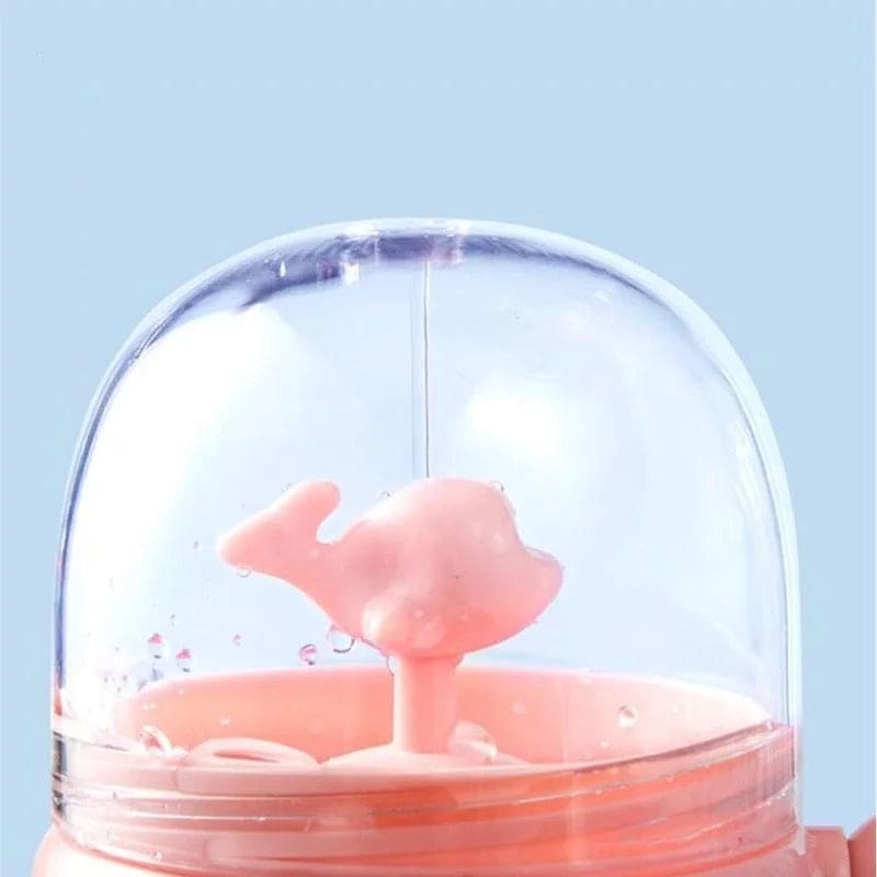 Creative 260Ml Kids Funny Whale Water Spray Drinking Cup - image 3