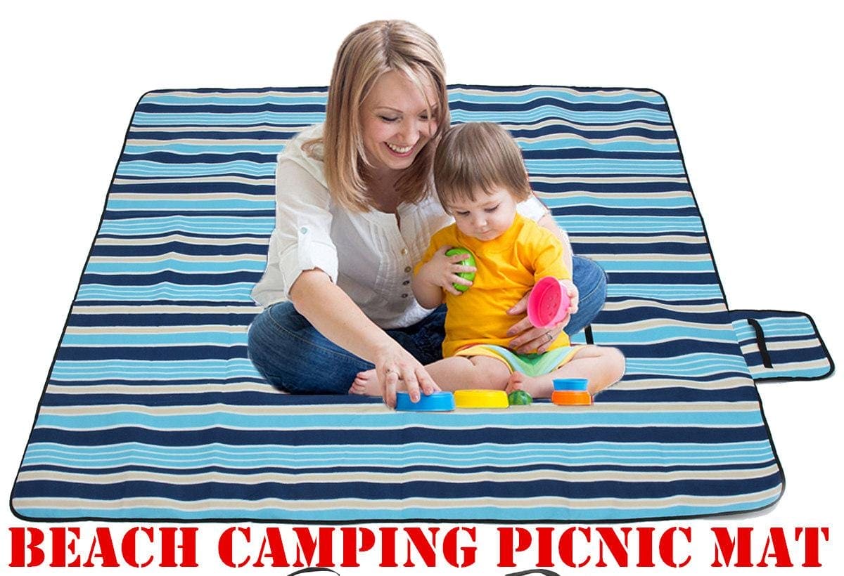 Portable Waterproof Folding Beach Picnic Mat - image 3