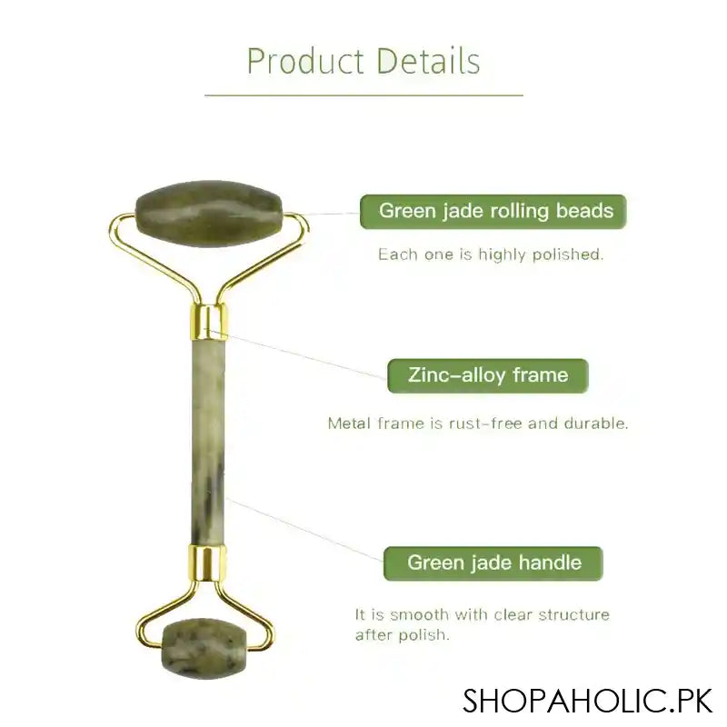 Jade Roller Massage Tool - Image 3