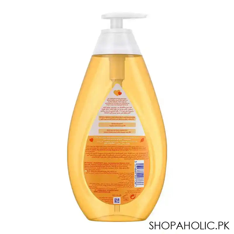 Johnson's As Gentle To Eye As Pure Water 0% Alcohol Baby Shampoo, UAE, 750ml - Image 3