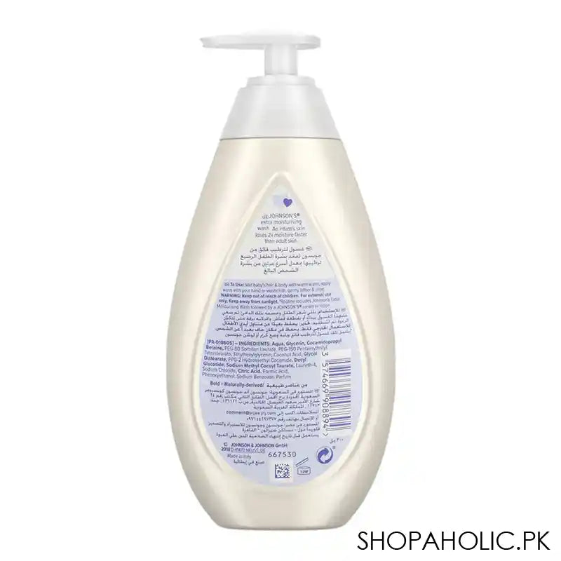 Johnson's Extra Moisturising Baby Wash, 300ml - Image 4