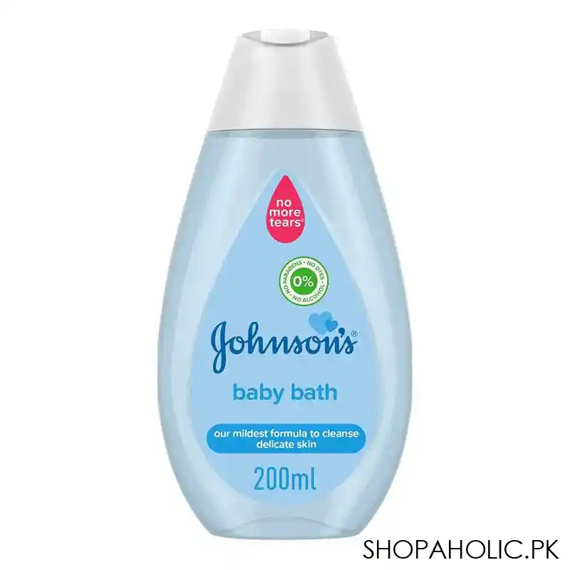 Johnson's Paraben & Alcohol Free Baby Bath, 200ml - Image 3