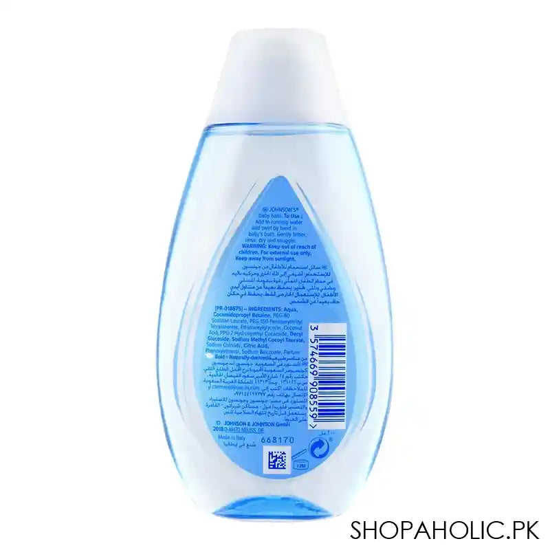 Johnson's Paraben & Alcohol Free Baby Bath, 200ml - Image 4