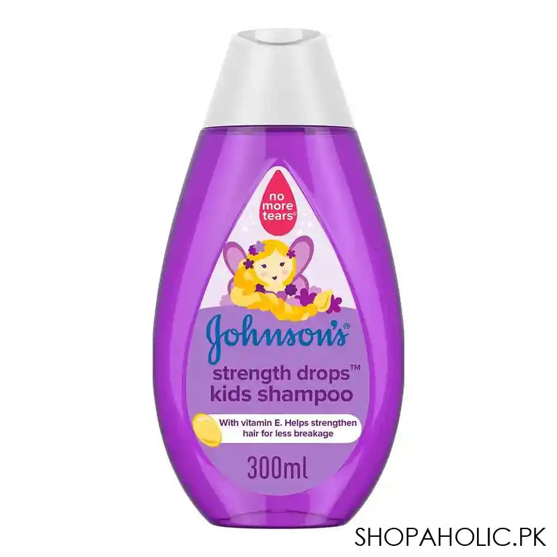 Johnson's Strength Drops Kids Shampoo, 300ml - Main Image