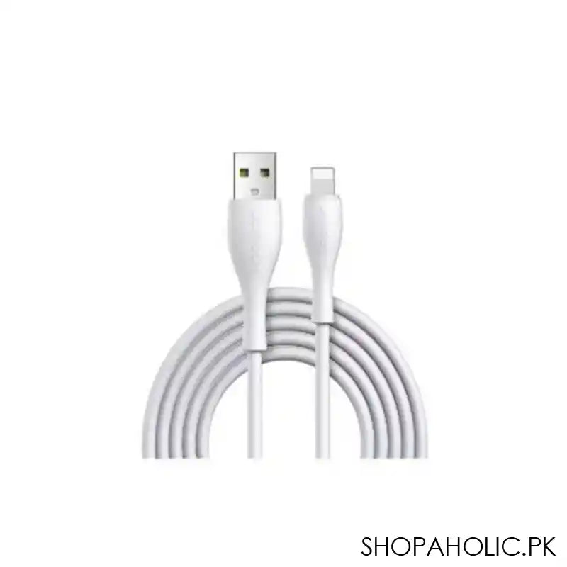 Joyroom Bowling Data Lightening Data Cable 1m, White, S-1030M8 - Main Image