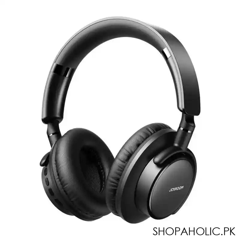 Joyroom Wireless Headphone, 3000mAh Battery, 40mm Large Speakers, Black, JR-OH1 - Main Image