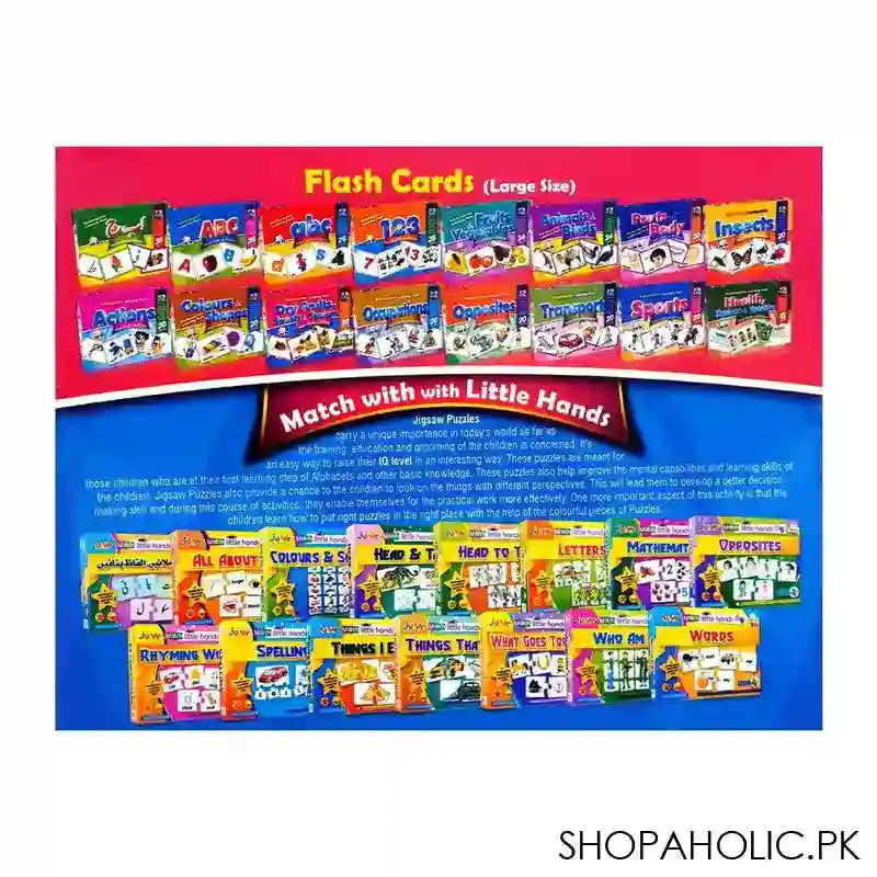 Jr. Learners Flash Card With Pictures Large Dry Fruits, Sweets & Seasons, For 3+ Years 228-2415 - Image 2