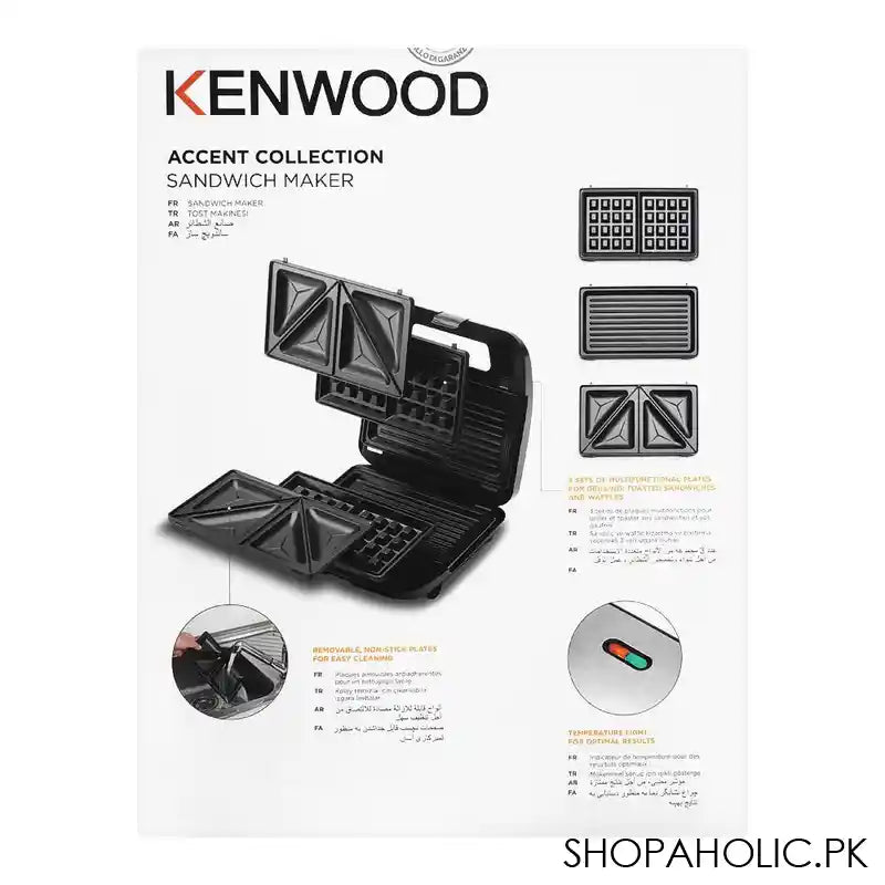 Kenwood Sandwich Maker, SMM-02 - Image 4