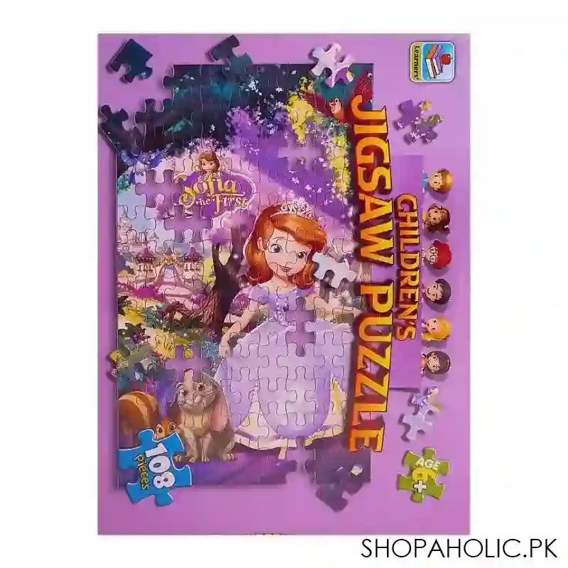 learner's children puzzle sofia the first, for 6+ years, 417 8805 image2